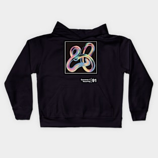 Spacemen 3 - Minimal Graphic Design Artwork Kids Hoodie